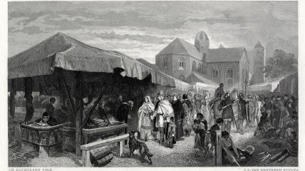 De markt van Brakel en het ontstaan en de geschiedenis van de markten in Zuid-Oost-Vlaanderen