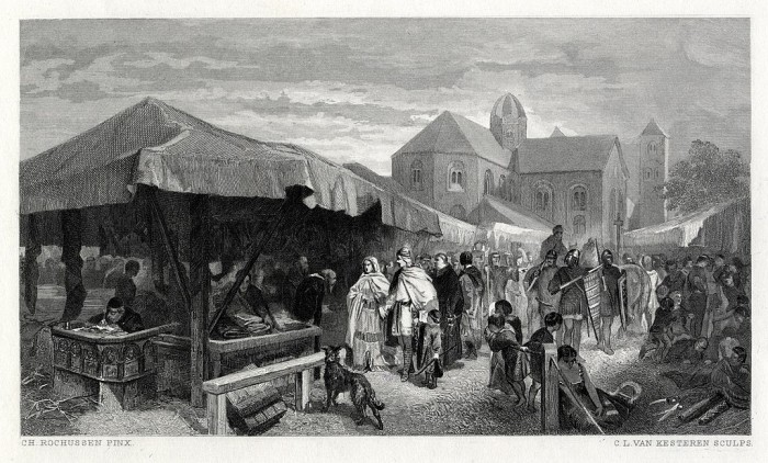 Jaarmarkt Middeleeuwen