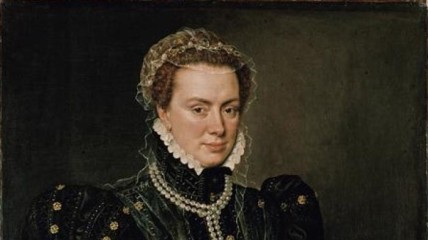 Gegidst bezoek Margaretha van Parma, keizersdochter, landvoogdes.